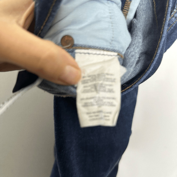 MADEWELL 10" High-Rise Skinny Jeans women's Lucille Wash dark blue H2245 size 30 - Picture 8 of 9